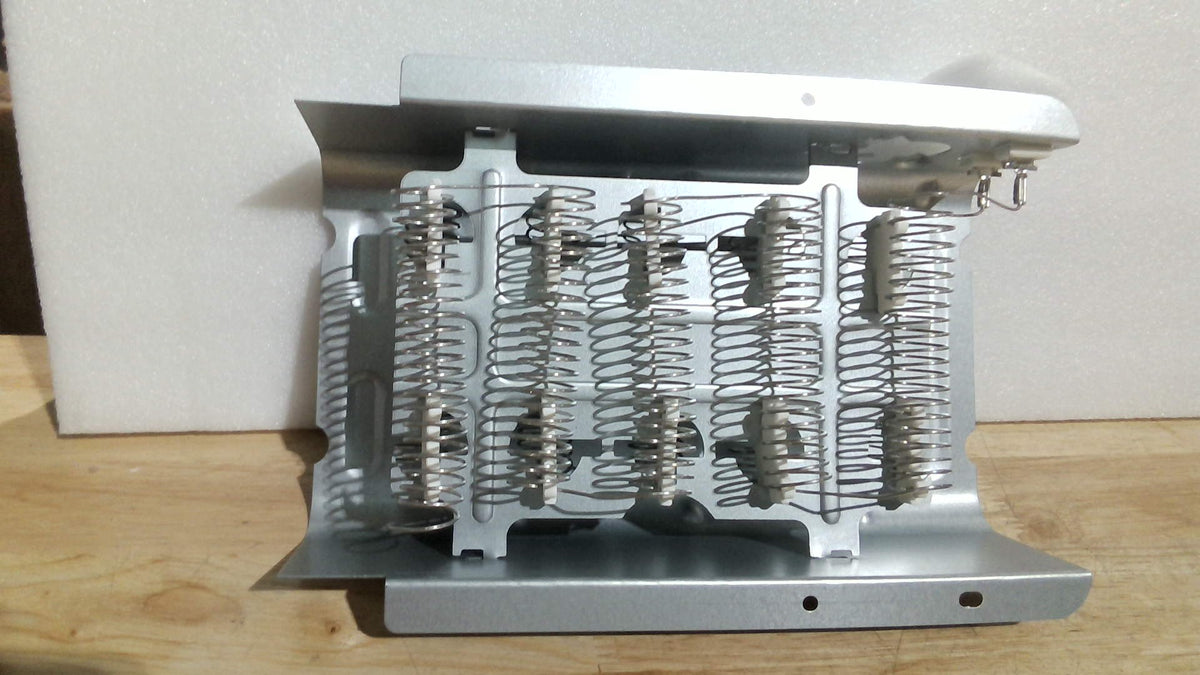 ACTUALIZACIÓN 279838 Elemento calefactor para secadora Whirlpool Wed4815ew1 Maytag Centennial Medc215ew1 Kenmore Serie 70 80 Modelo 110 Amana Ned4655ew1 Roper Admiral, reemplaza W10724237 2406026 3403585 3398064