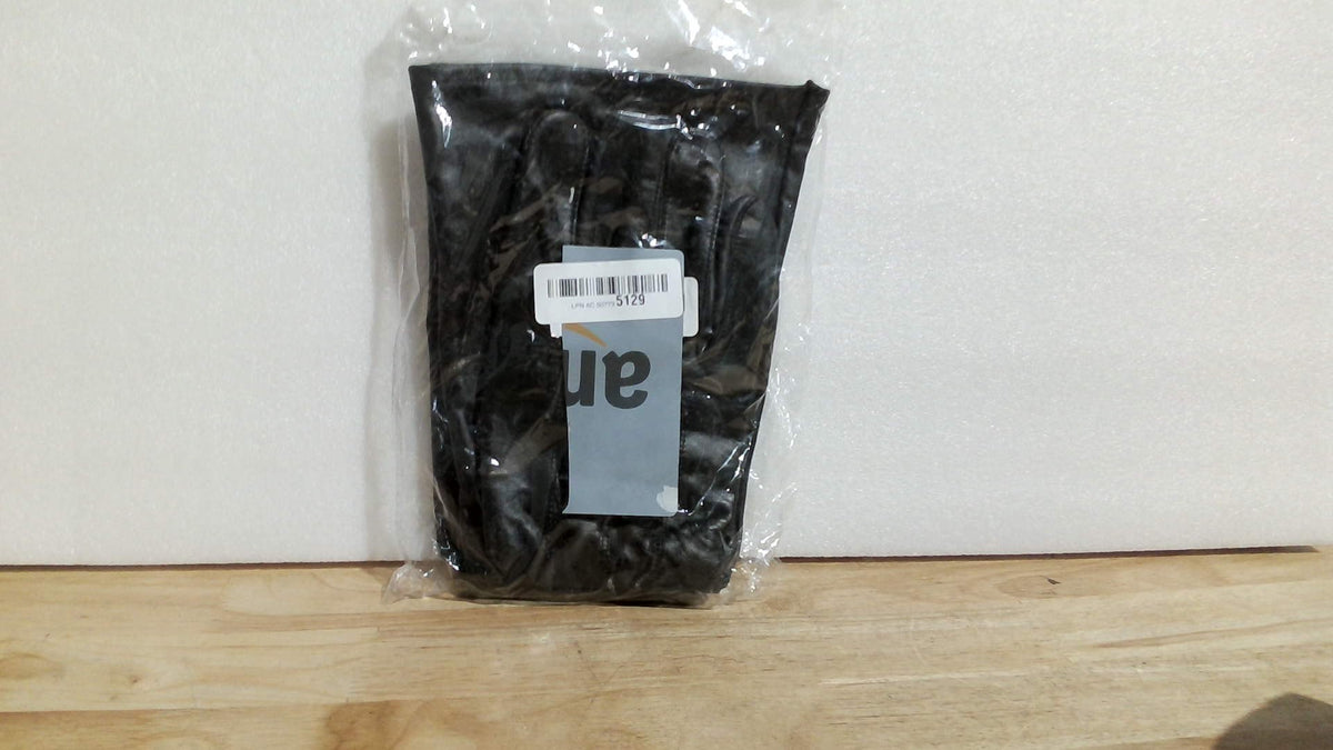 Guantes de moto Hugger Windstopper negros tipo guantelete sin forro, resistentes al frío y al viento (talla extragrande)