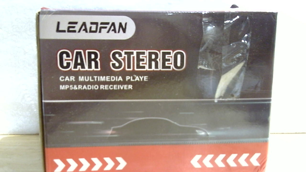 EL CONTROL NO ES EL MISMO DE LA FOTO-Autoestéreo Leadfan de 7 pulgadas, doble DIN, con pantalla táctil, cámara de reversa, multimedia, soporte para Mirror Link, Bluetooth, identificador de llamadas, FM/MP3/MP4/USB/subwoofer y entrada auxiliar.