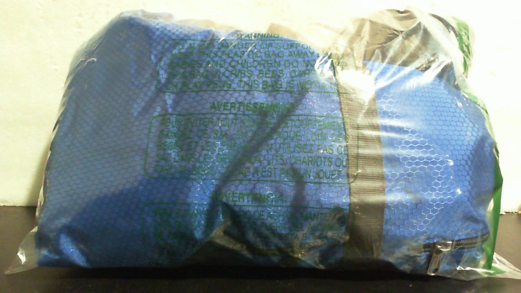 Bolsa de viaje plegable grande Gonex de 100 litros con compartimento para zapatos, bolsa de lona ligera y repelente al agua para camping, gimnasio o escapada de fin de semana, color azul oscuro.