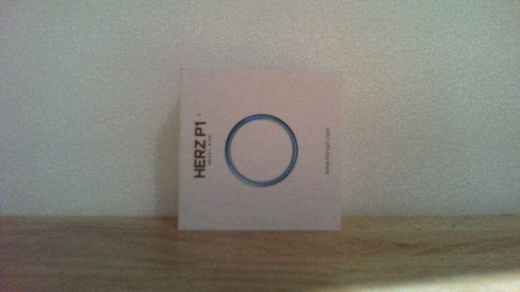 Anillo inteligente Herz P1 para mujeres y hombres (talla 12): monitoriza la salud las 24 horas, registra más de 20 datos biométricos, tiene una batería de 6 días de duración, es resistente al agua y está fabricado en acero inoxidable