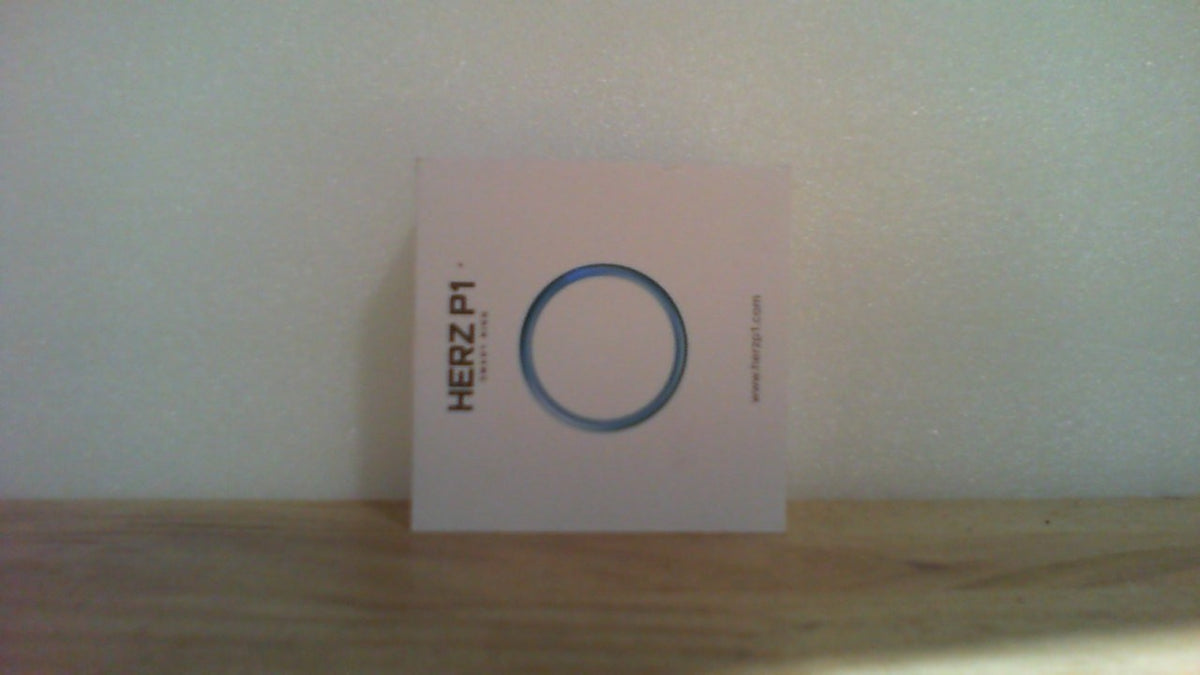 Anillo inteligente Herz P1 para mujeres y hombres (talla 12): monitoriza la salud las 24 horas, registra más de 20 datos biométricos, tiene una batería de 6 días de duración, es resistente al agua y está fabricado en acero inoxidable
