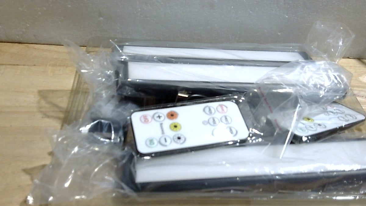 SOLO VIENEN 2 CONTROLES-Lámpara de pared EZVALO para cuadros, recargable con batería de 2400 mAh, inalámbrica con control remoto IR, 3 colores y regulable, magnética, de 7,8 pulgadas, LED, para exhibición de cuadros, sala de estar, galería