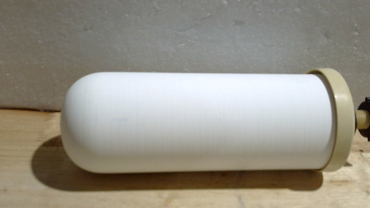USADO-Filtro de agua por gravedad Culligan MaxClear de 7", repuesto compatible con los sistemas de filtración de agua ProOne y Berkey, filtro de cerámica y carbón con certificación NSF/ANSI, reduce los PFAS totales, los microplásticos y el plomo