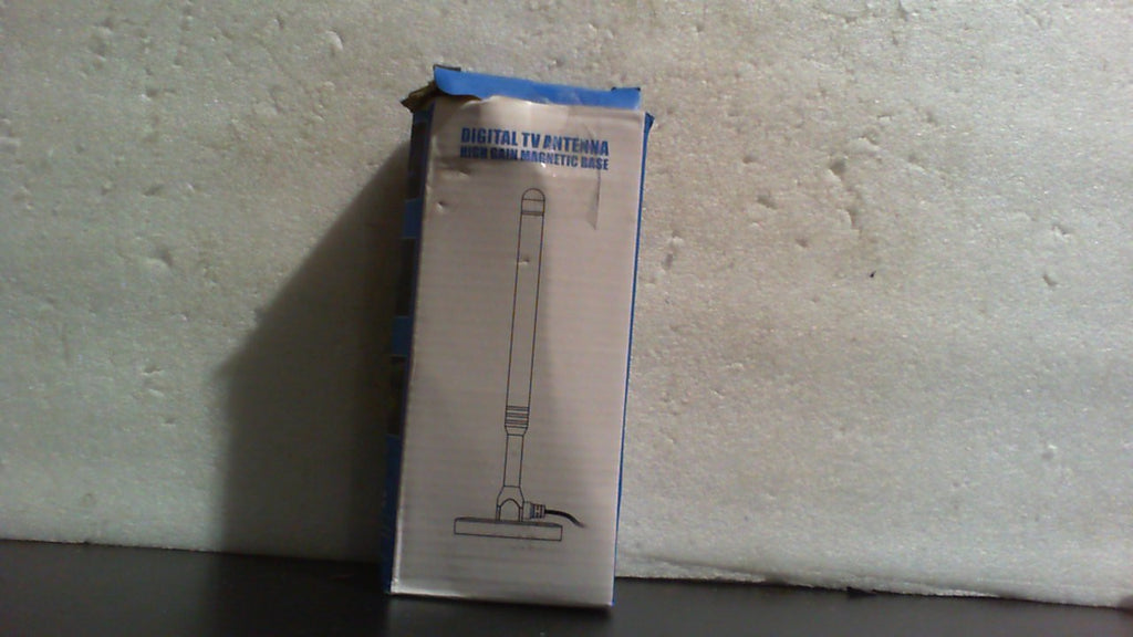 Antena de TV para Smart TV Antena de TV de interior para canales locales Antena digital para Smart TV de interior Fácil instalación Compatible con canales 4K y 1080p Base magnética potente Cables de 5 metros de largo (Azul mejorado)