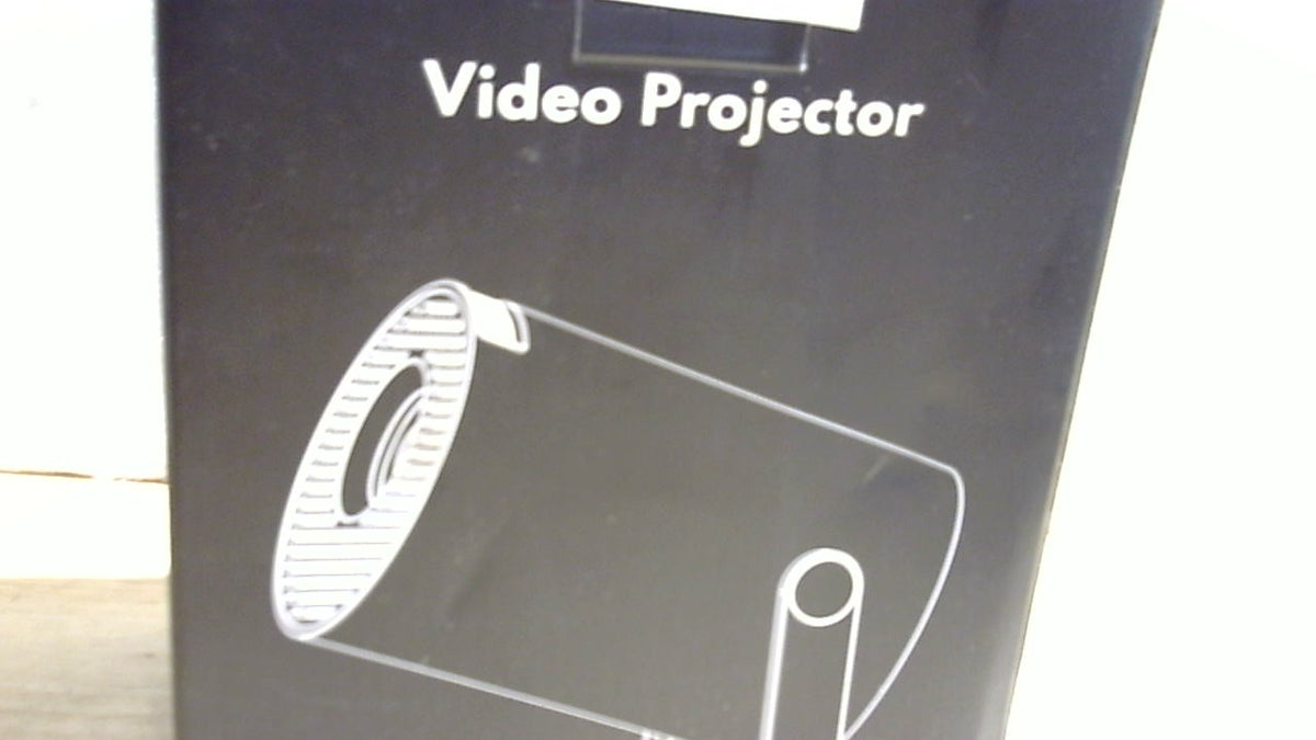 Miniproyector portátil con Wi-Fi y Bluetooth, aplicaciones integradas, compatible con 4K y 1080p, rotación de 180°, corrección trapezoidal automática, compatible con HDMI, USB, TV Stick, smartphones y portátiles.