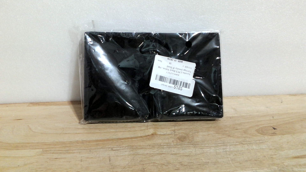 Xyembu 2 bandejas organizadoras apilables de terciopelo negro para anillos, bandejas para exhibir pendientes, bandejas pequeñas para joyería, soporte de almacenamiento para anillos y pendientes (8 ranuras)