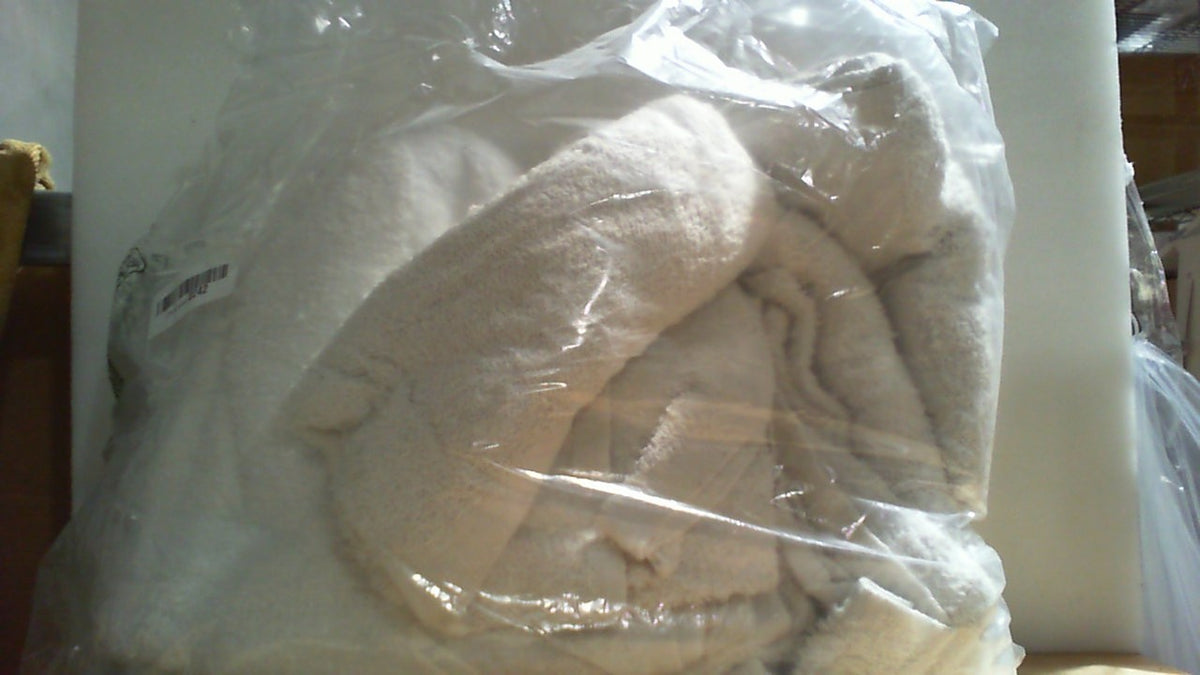 Set de toallas de bano blancas