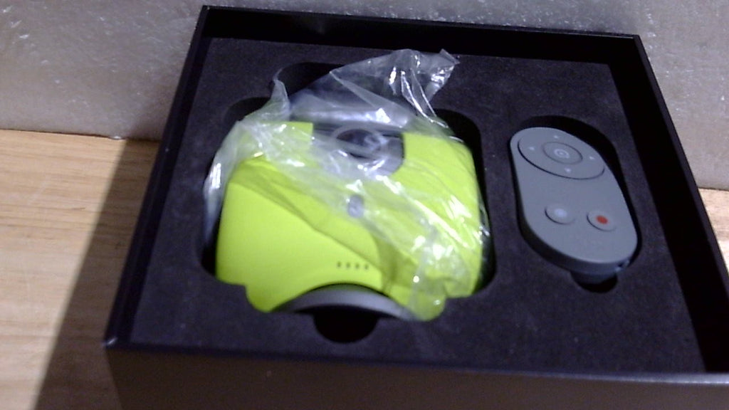 Cámara Deportiva XbotGo Chameleon con IA | Seguimiento Automático 4K 60FPS para Fútbol y Baloncesto | Transmisión en Vivo | iOS y Android | Verde Limón