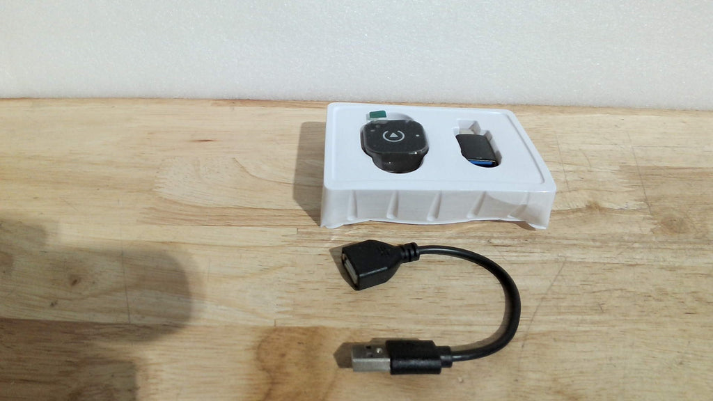 Adaptador Inalambrico 2 en 1 CarPlay y Android Auto | Plug & Play, Convierte Cableado a Inalambrico, Auto-Conexion (Negro)