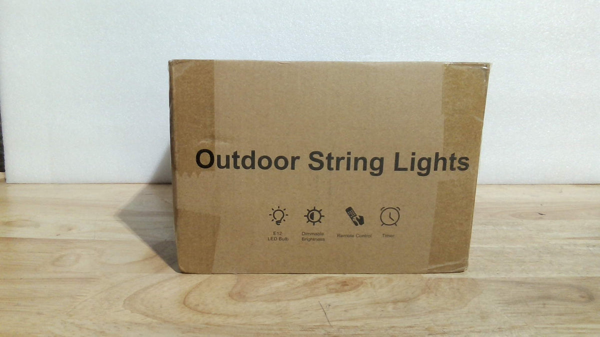 Sikitul Luces de Cadena para Exterior 50 pies | 18+1 Bombillas LED Irrompibles, Control Remoto Regulable, Impermeables Estilo Edison para Patio, Jardin y Pergola, Timer y 3 Modos