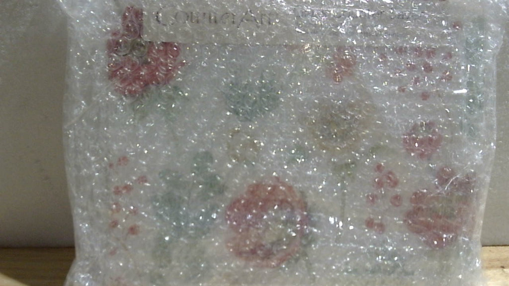 CounterArt Tabla de Cortar de Vidrio Templado 3mm | Diseno Granjero Floral | 10 x 8 Pulgadas Hecha en USA | Tabla de Quesos y Bar