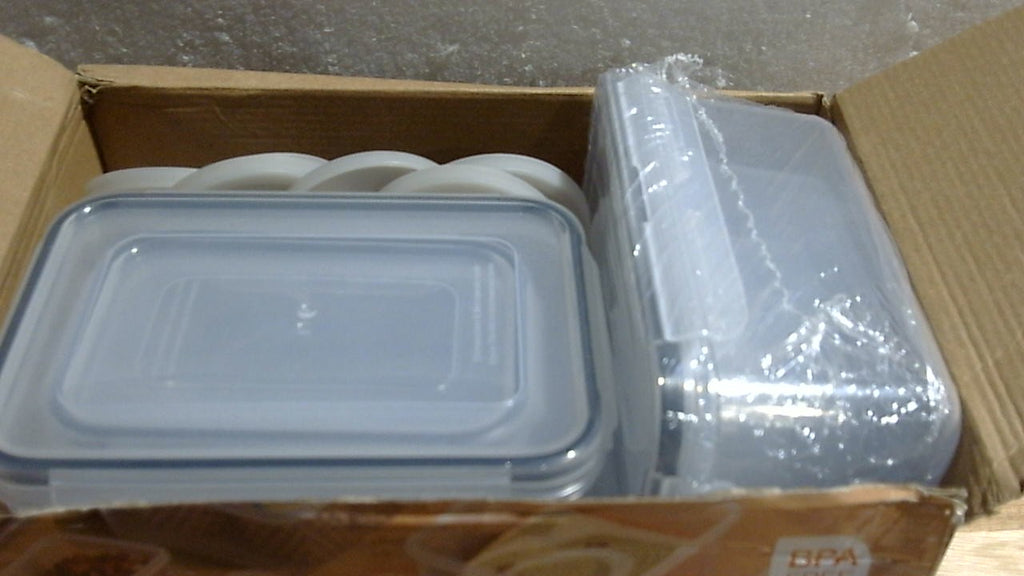Set de 40 Piezas de Contenedores Herméticos para Alimentos | 18 Envases y 18 Tapas | Plástico Apilable 100% a Prueba de Fugas | Aptos para Microondas