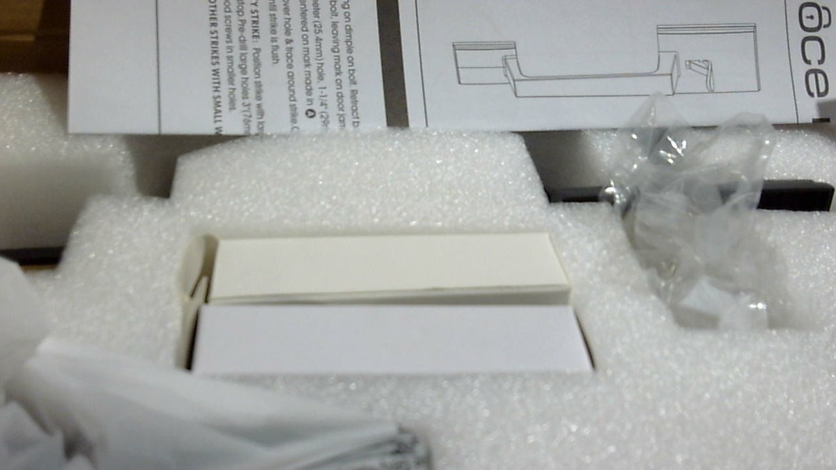 Cerradura Ulecoce con Huella y Teclado | Deadbolt con Manija | Entrada sin Llave | Control por App | Cierre Automático | Fácil de Instalar | Negro Mate
