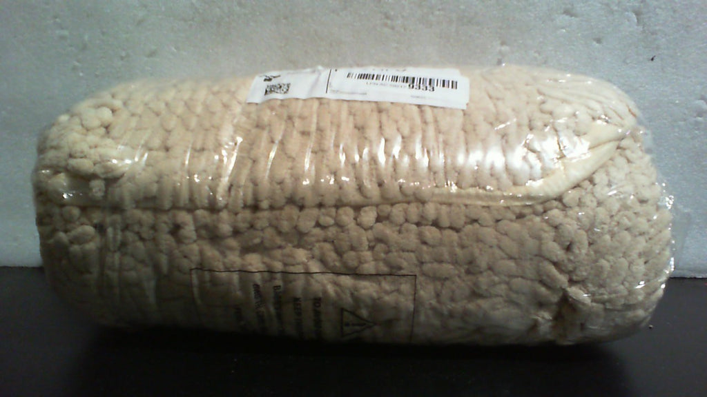 Alfombra de Bano OLANLY 30x20 | Tapete de Chenilla Extra Suave y Absorbente | Base de Goma Antideslizante, Secado Rapido y Lavable a Maquina | Beige