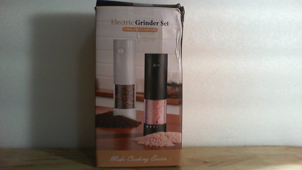 Juego de molinillos eléctricos de sal y pimienta (Electric Grinder Set)