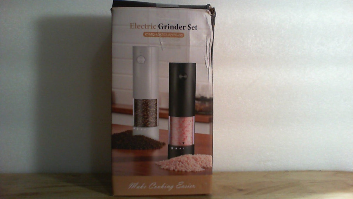 Juego de molinillos eléctricos de sal y pimienta (Electric Grinder Set)