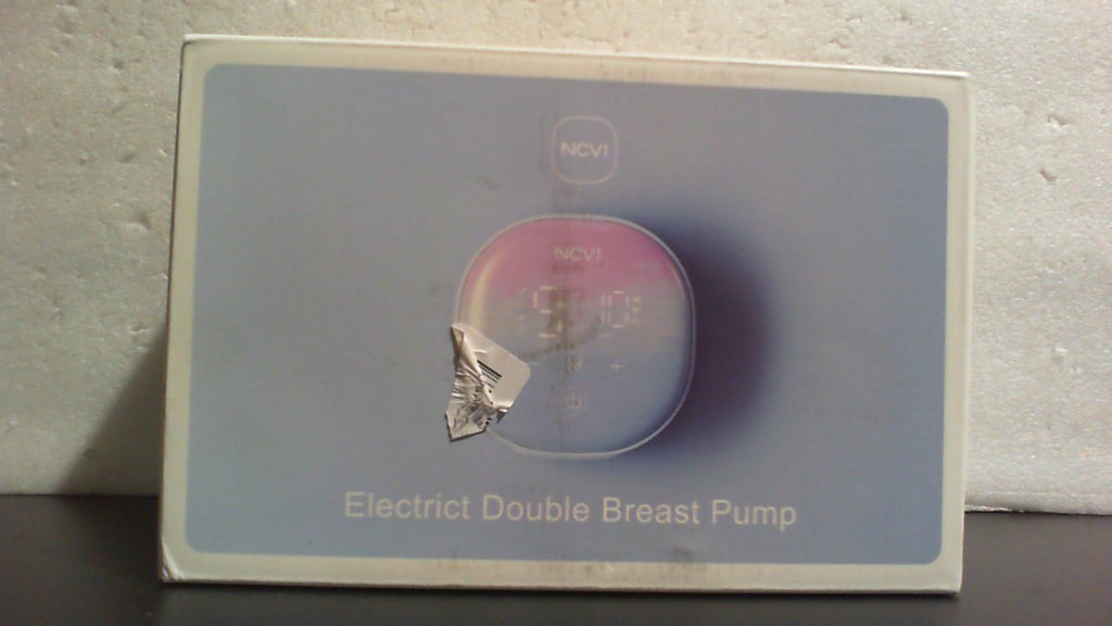 Extractor de Leche Doble NCVI 8122 | Electrico Portatil | 4 Modos 9 Niveles | Succion Grado Hospital 280mmHg | USB Recargable