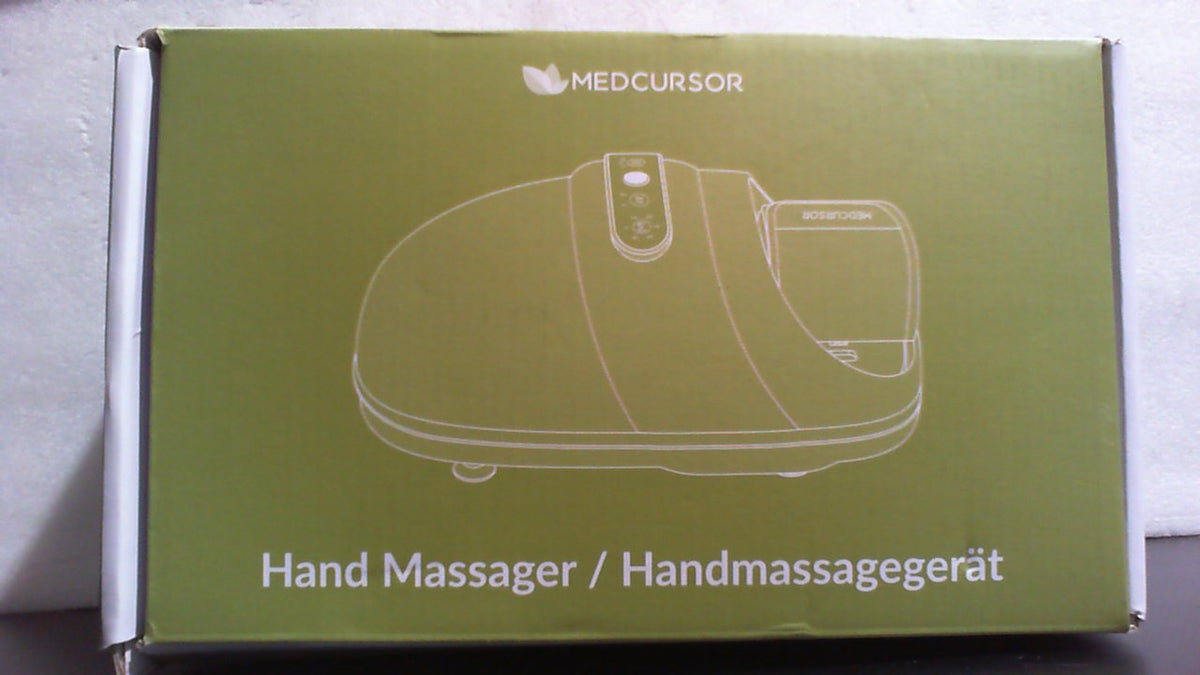 Masajeador de Manos Medcursor con Calor y Compresión | Para Túnel Carpiano y Articulaciones Rígidas | Alivio de Muñeca a Dedos | Regalo para Mujer y Hombre