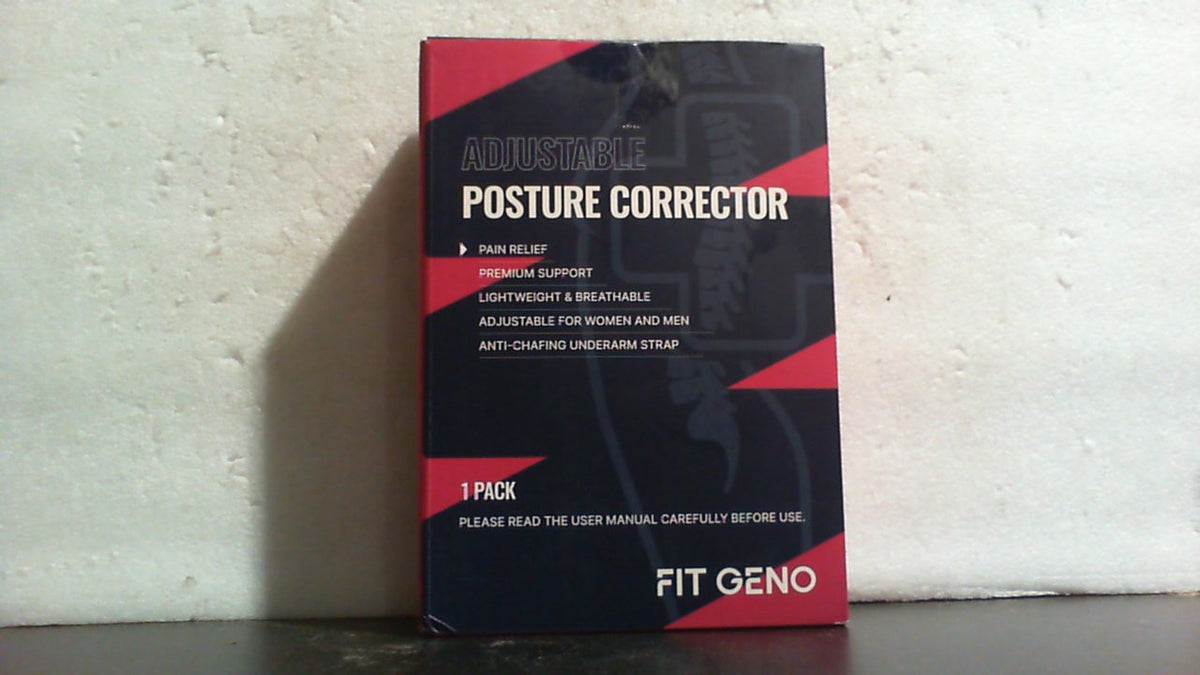 Corrector de Postura Fit Geno Invisilite para Mujer | Faja de Espalda Invisible y Ligera para Alivio de Cuello, Hombros y Espalda Alta | Mejora la Postura | Talla XL