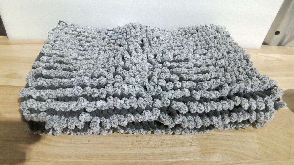 tapete o alfombra de baño de microfibra tipo chenille