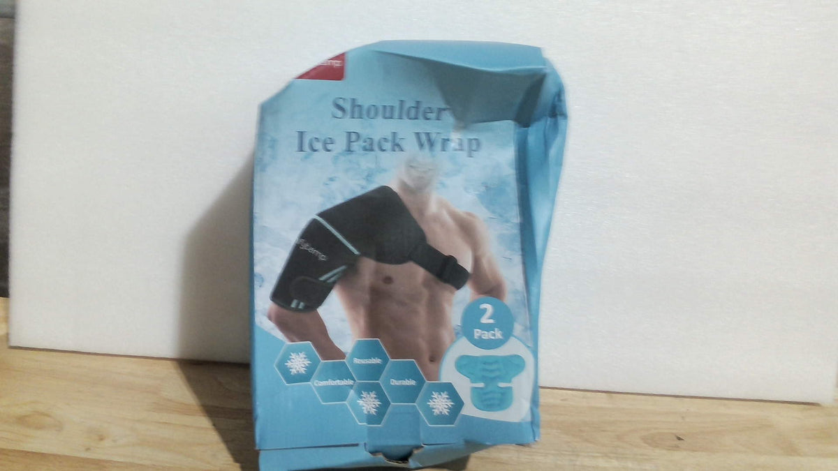envoltura con bolsa de hielo para hombro de la marca Comfytemp (Shoulder Ice Pack Wrap