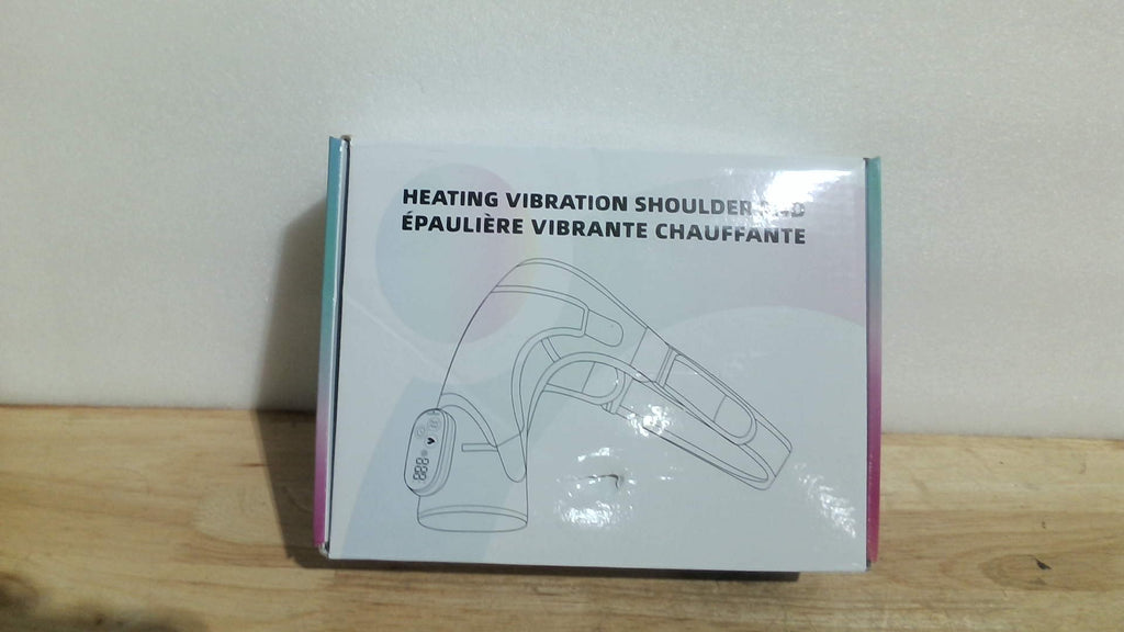 Almohadilla Termica Inalambrica para Hombro con Masaje | Envoltura Calefactora para Alivio del Dolor de Tejido Profundo | para Manguito Rotador y Hombro Congelado