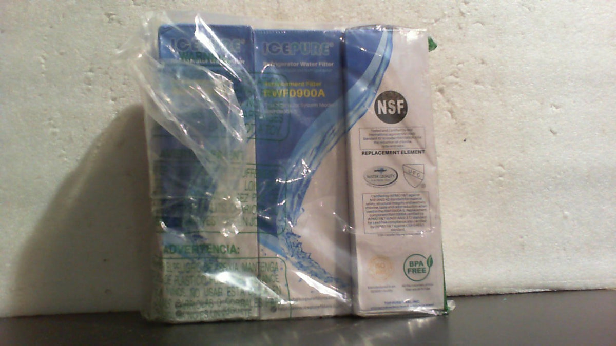 ICEPURE UKF8001 Filtro de Agua para Refrigerador | Compatible con Whirlpool EDR4RXD1, 4396395, Maytag UKF8001, EveryDrop Filter 4, PUR, Puriclean II | Pack de 3