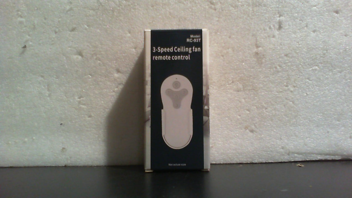 Control Remoto para Ventilador de Techo Compatible con Harbor Breeze | KUJCE10311 KUJCE10712 2BB78-ITL-F304C | 304.25 MHz | 3 Velocidades y Regulador de Luz | Solo el Control