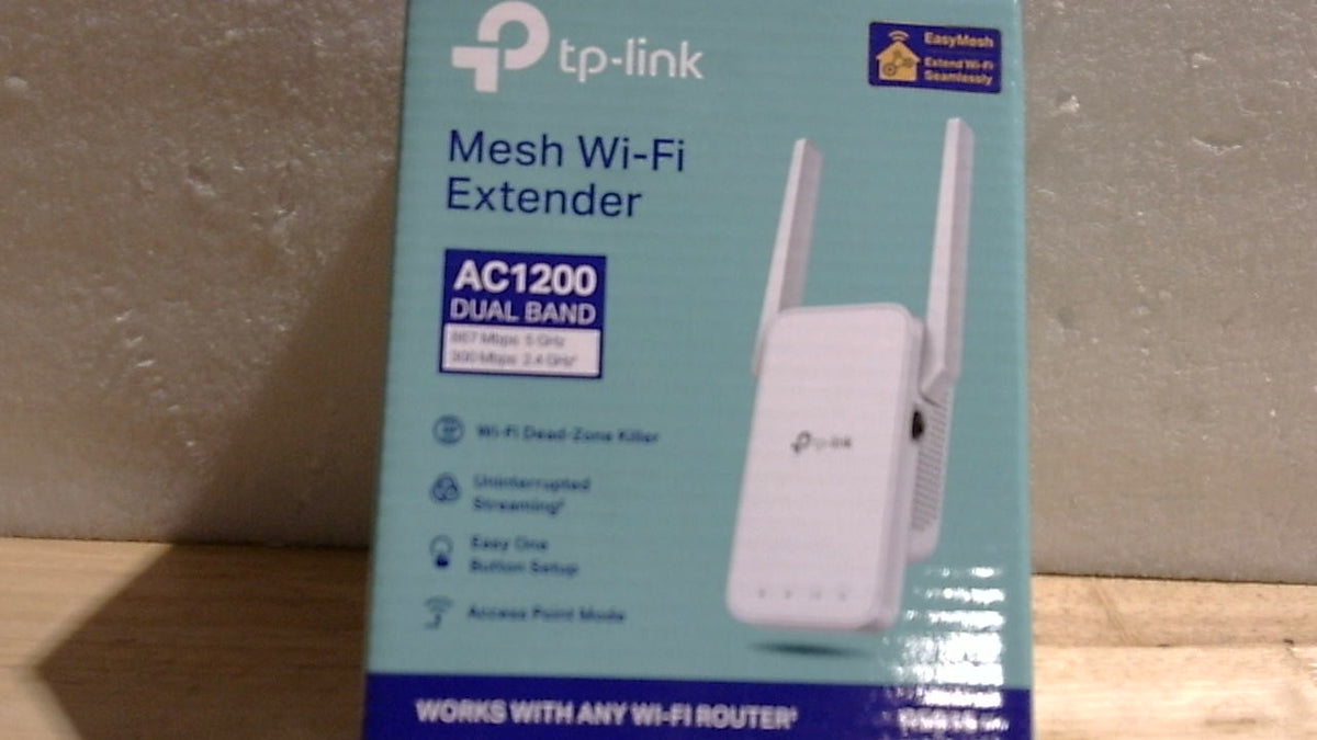 Extensor de WiFi TP-Link AC1200 RE315 | Repetidor de Señal 1.2Gbps | Doble Banda 5GHz/2.4GHz | Cubre Hasta 140 m2 y 30 Dispositivos | OneMesh