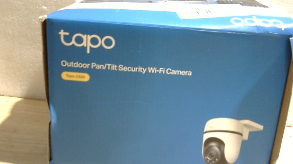 NO INCLUYE LA BASE-Cámara de Seguridad Tapo C500 Exterior Wi-Fi 1080P | Pan/Tilt 360°, Seguimiento de Movimiento, Visión Nocturna | Compatible con Alexa y Google Home | Almacenamiento SD hasta 512GB