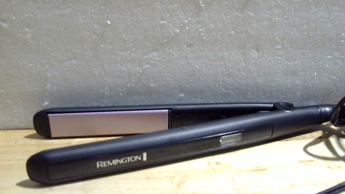 Remington Plancha de Cabello 1 Pulgada | Alisadora con Tecnologia Antiestatica, Calentado Rapido en 30 Segundos, Apagado Automatico en 60 Minutos, Placas de Titanio-Ceramica