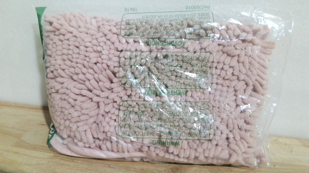 alfombra de baño de microfibra tipo chenilla (afelpada