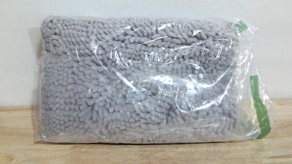 alfombra de baño de microfibra tipo chenilla