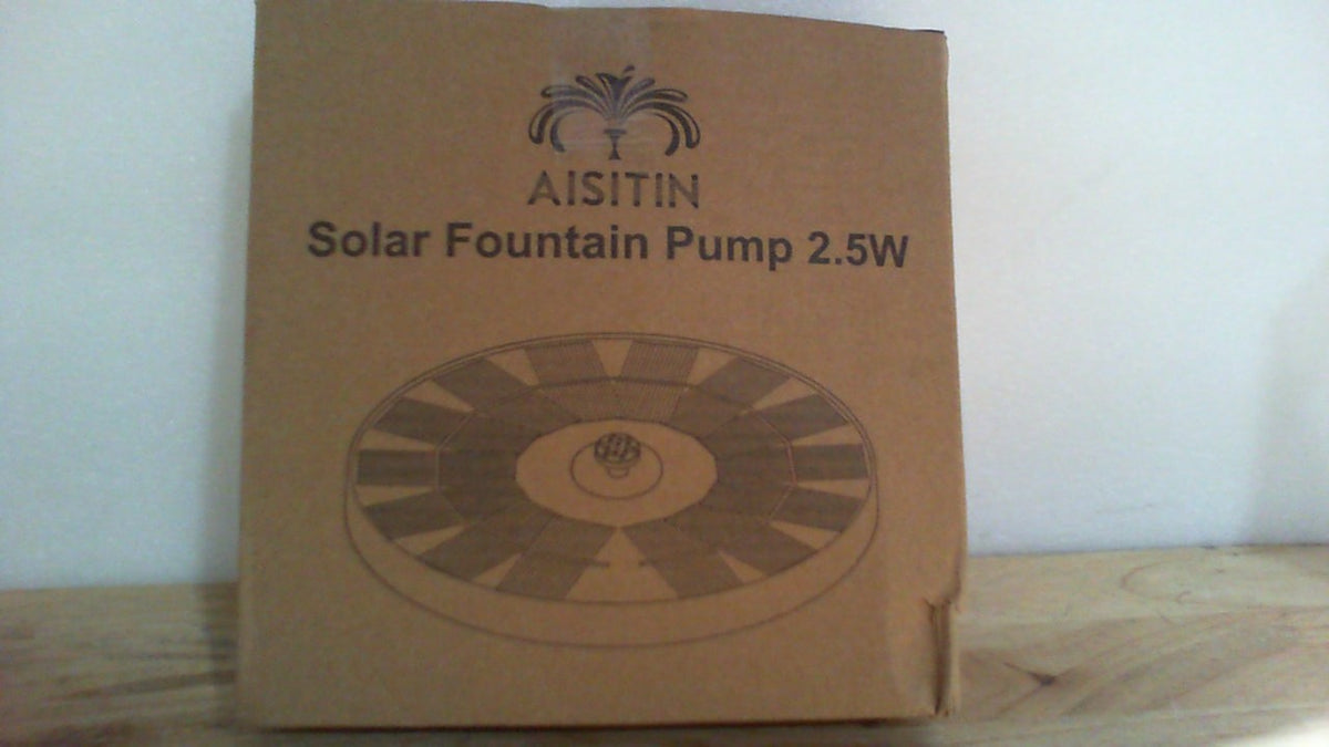 bomba de fuente de agua solar flotante de la marca AISITIN