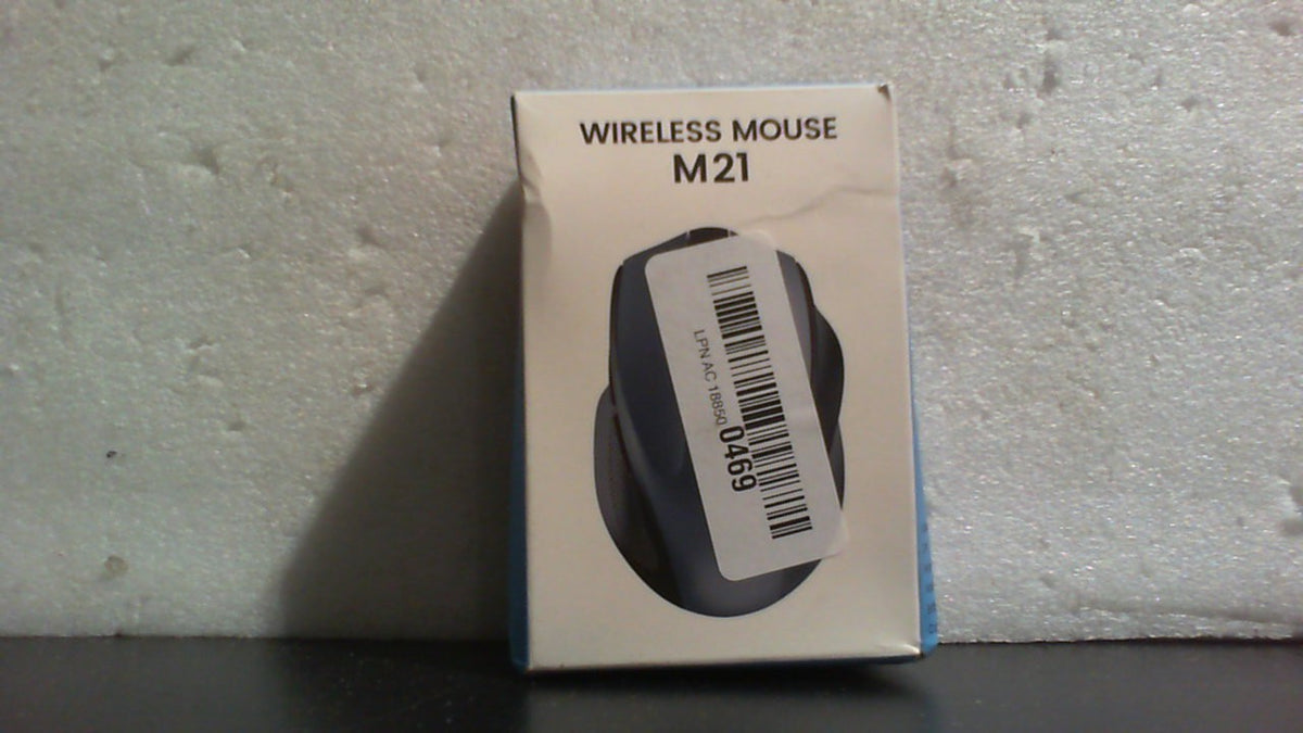 Mouse Inalámbrico para Laptop 2.4GHz | Con Puerto USB-A y Adaptador USB-C | 6 Botones y 3 Niveles DPI | Para PC, Escritorio y Tablet | M21