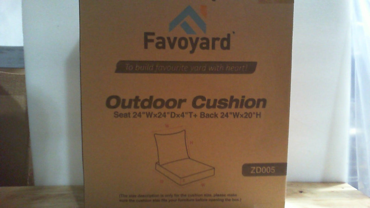 set de cojines para terraza Favoyard (modelo ZD005)