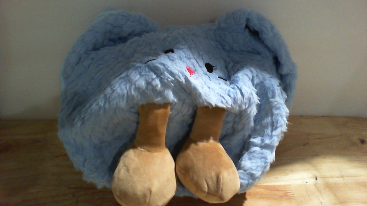 Bolso de peluche con diseño de conejito de piernas largas