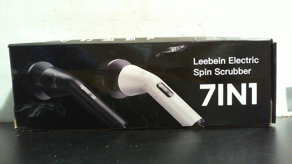 Leebein Cepillo Electrico Giratorio 2026 Mejorado | Inalambrico IPX7 Impermeable con 7 Cabezales | Mango Extensible para Bano, Banera y Piso