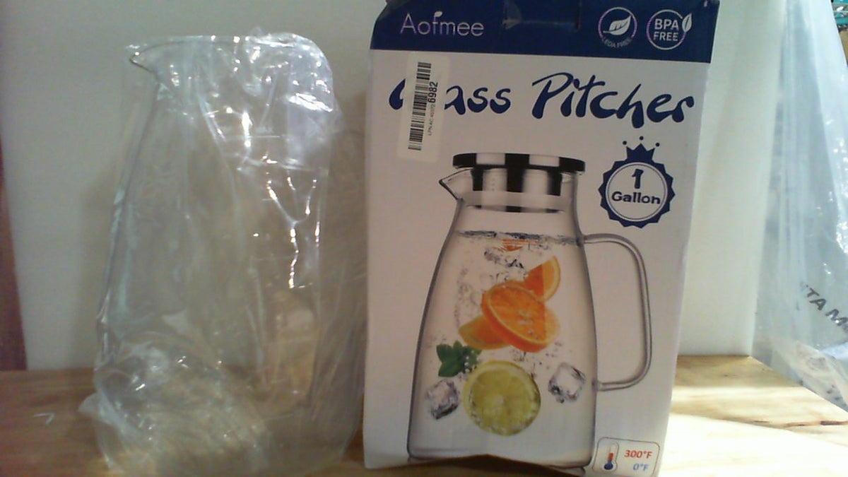 Jarra de vidrio de la marca Aofmee 3.7L