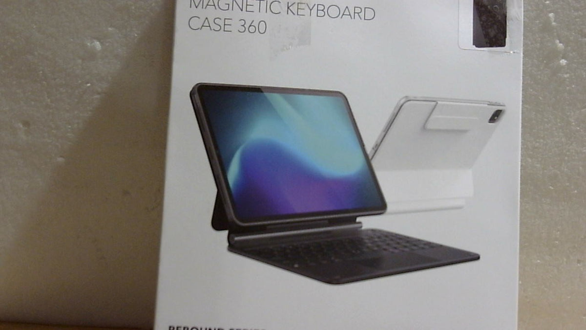 Funda ESR para iPad Air de 11 pulgadas con teclado M4/M3/M2 (2026/2025/2024) y iPad Pro 11/Air de 5.ª/4.ª generación, soporte magnético de fácil ajuste, modos vertical/elevado, con funda protectora extraíble, color negro.