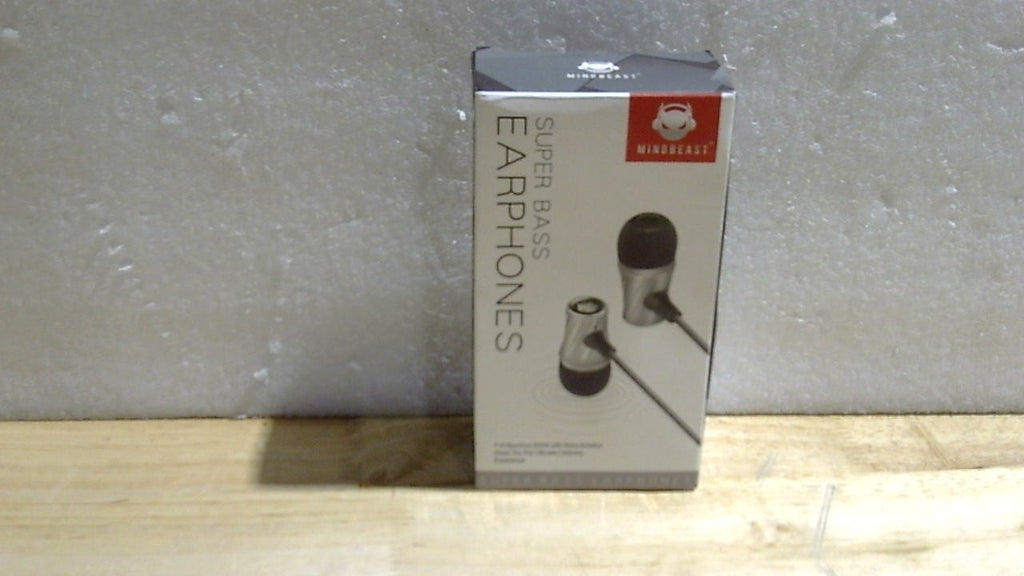 Audifonos con Cable MINDBEAST con Microfono | Super Bajos y Aislamiento de Ruido | Cable Ligero Anti-Enredos | Conector 3.5mm