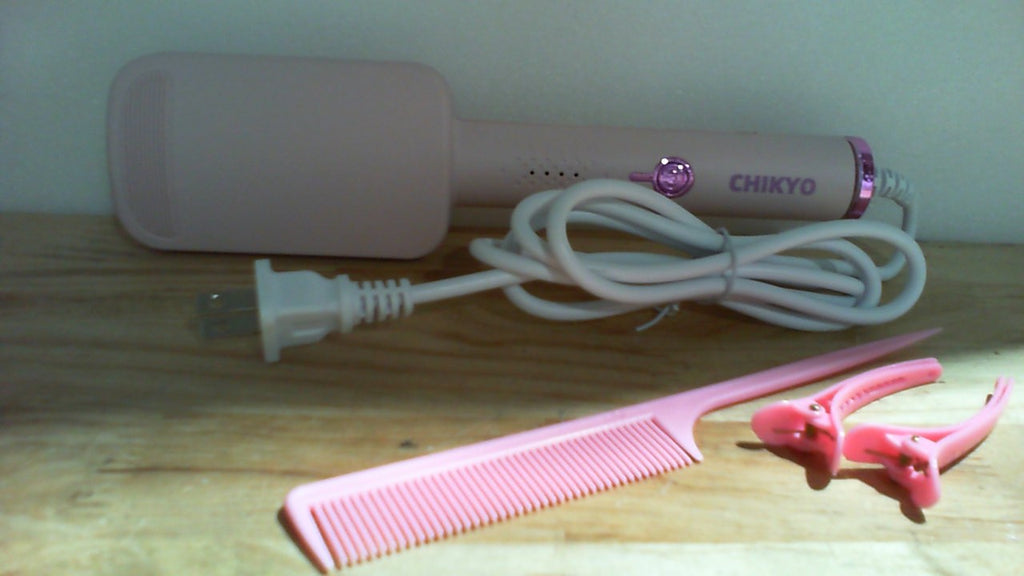CHIKYO Rizador Ondulador de Cabello 3 Barriles | Waver Iónico 3.2cm Beach Waves | Cerámica Doble Voltaje para Mujer
