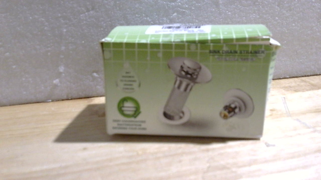 Tapon y Atrapa Cabello para Lavabo 2 Piezas | Colador Pop-up con Cesta de Acero Inoxidable Extraible | Repuesto para Desague de Bano