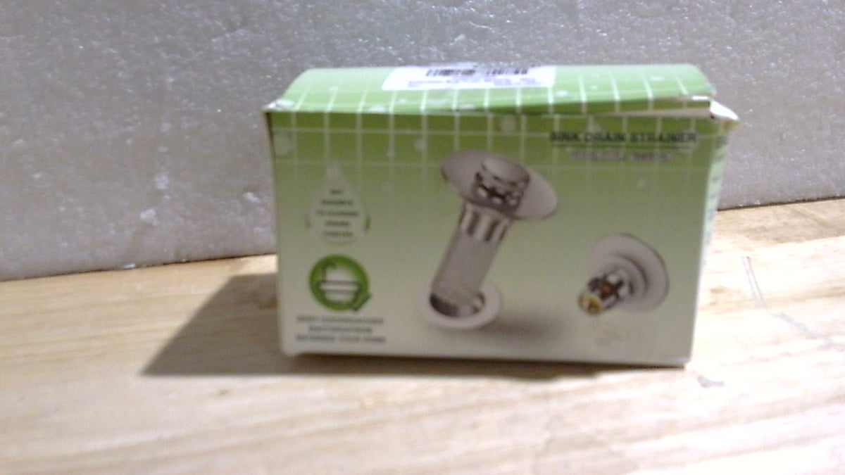 Tapon y Atrapa Cabello para Lavabo 2 Piezas | Colador Pop-up con Cesta de Acero Inoxidable Extraible | Repuesto para Desague de Bano
