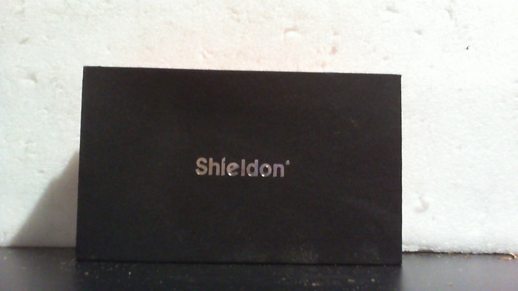 SHIELDON Funda Tipo Billetera de Cuero Genuino para iPhone 17 Pro 6.3 pulgadas 2025 | Cierre Magnetico, Bloqueo RFID, Soporte | Antigolpes (Cafe Retro)
