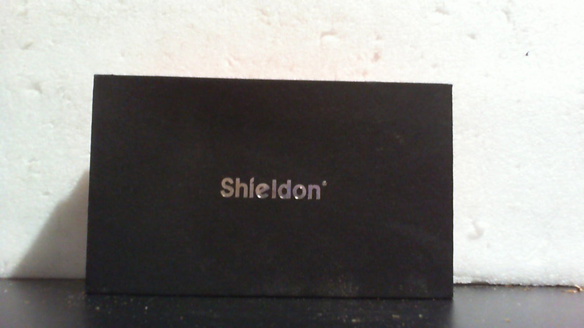 SHIELDON Funda Tipo Billetera de Cuero Genuino para iPhone 17 Pro 6.3 pulgadas 2025 | Cierre Magnetico, Bloqueo RFID, Soporte | Antigolpes (Cafe Retro)
