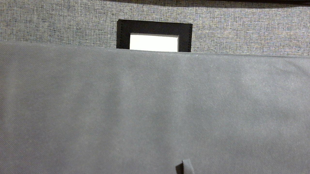 Caja Organizadora para Tazas de Cafe con Divisores | Contenedor Duradero para Tazas y Vajilla | Con Tapa, Asas y Ventana de Etiqueta, Guarda 12 Tazas, Gris