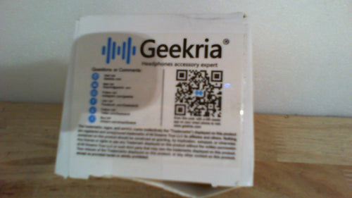 (USADO) GEEKRIA Ganchos Acrilicos de Pared para Audifonos | Soporte Colgador para Diademas | Compatible con Bose, Sony, Sennheiser, ATH, AKG, JBL 2 Piezas Transparente