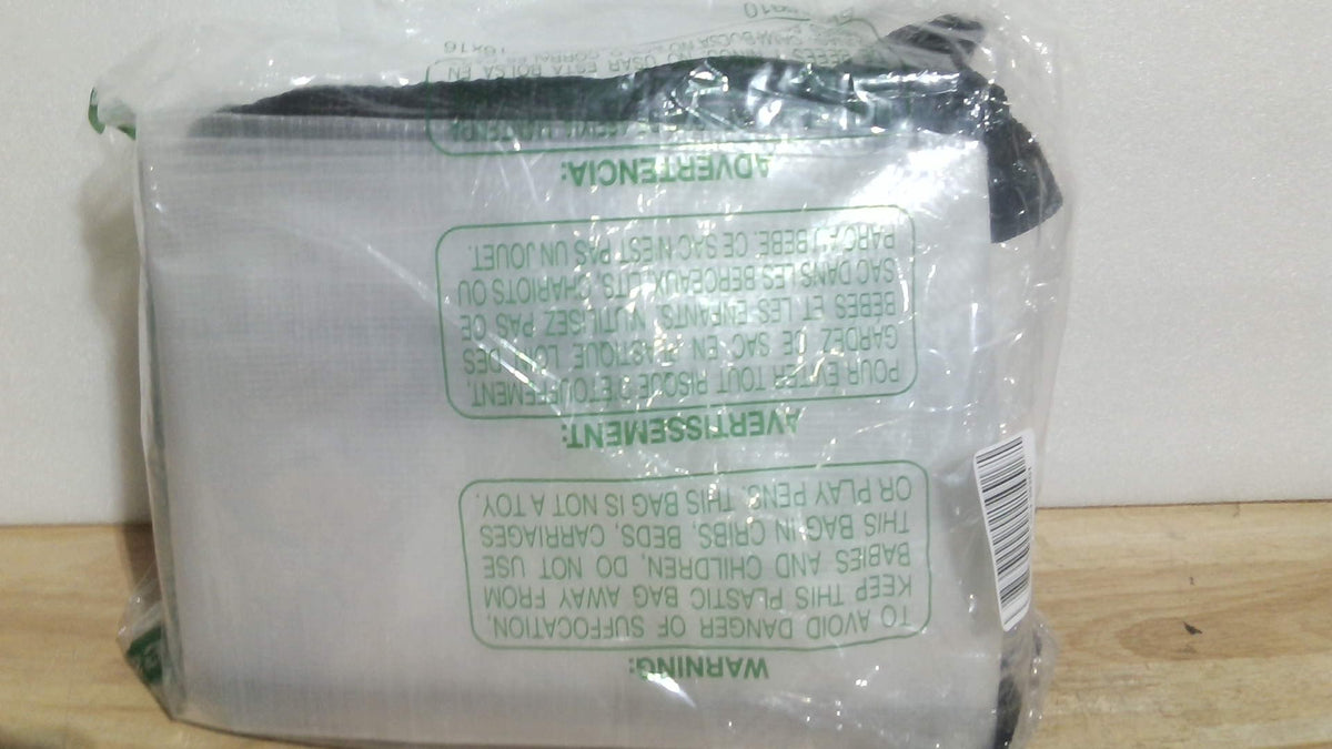 bolsa de almacenamiento transparente con asas (generalmente fabricada en PVC flexible o vinilo transparente CONTIENE 3 UNIDADES